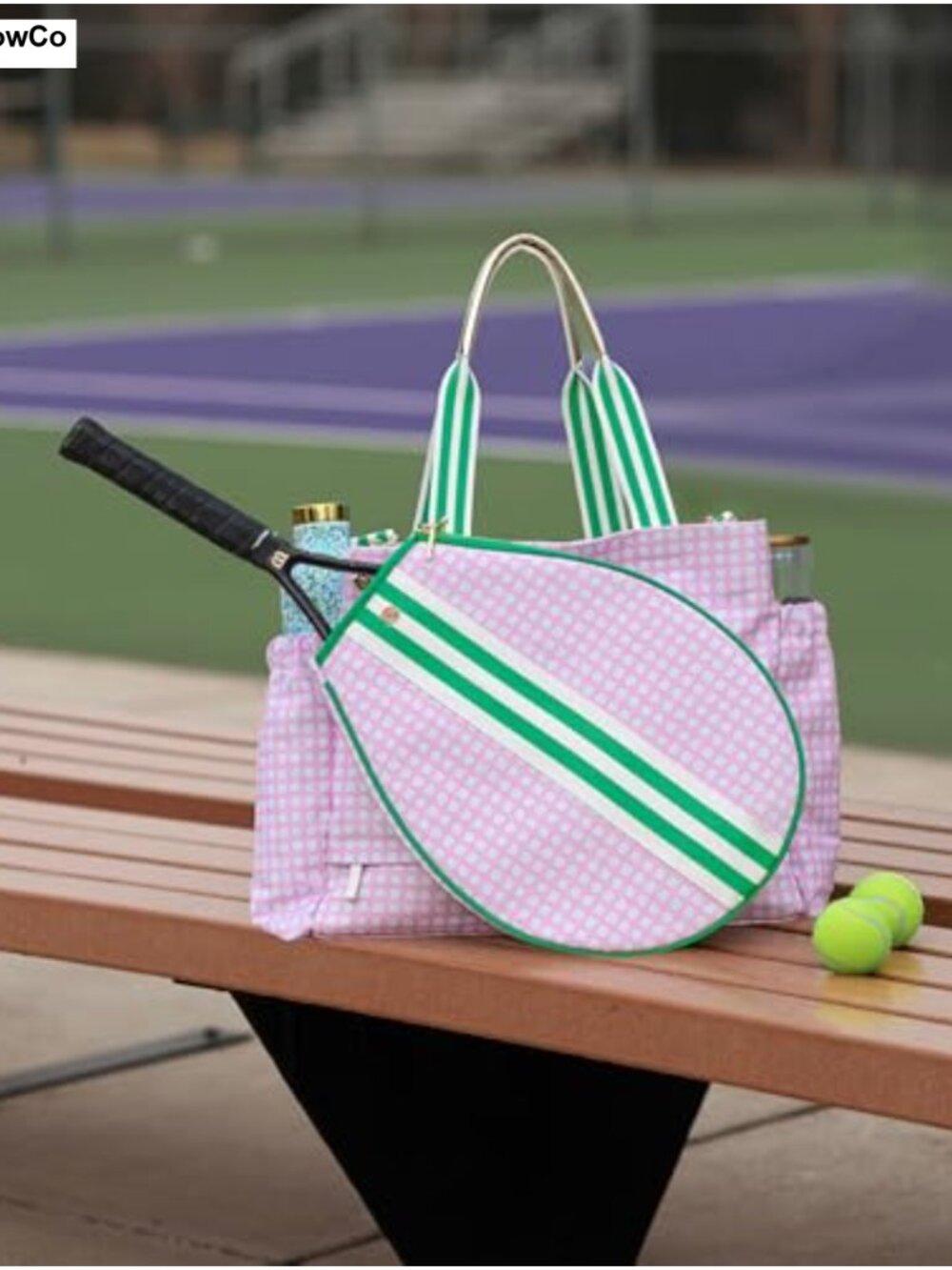 Lilly Pulitzer Tennis Tote with Removable Strap - Picture 3 of 6